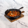 What countertop can you put hot pans on?