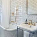 What color grout stays the cleanest?