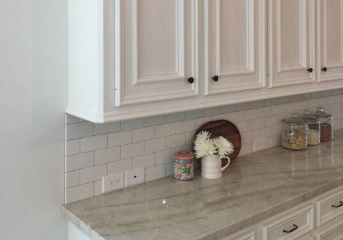 Should backsplash be even with countertop?