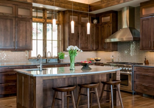 How to brighten up a dark brown kitchen?